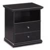 Maribel Black Nightstand