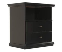 Maribel Black Nightstand 11 Maribel Black Nightstand -Northlight Outlet Home Store 810363205 2
