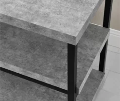 Faux Concrete TV Stand -Northlight Outlet Home Store 810369279 2