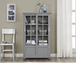 Ameriwood Glass Door 4-Shelf Bookcases 18 Ameriwood Glass Door 4-Shelf Bookcases -Northlight Outlet Home Store 810369313