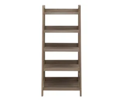 Margo Gray 5-Shelf Ladder Bookcase 14 Margo Gray 5-Shelf Ladder Bookcase -Northlight Outlet Home Store 810386286 A0 2