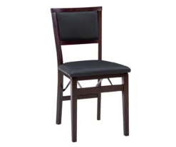 Brown Classic Open Back Folding Chairs, 2-Pack -Northlight Outlet Home Store 810389460 A0 2