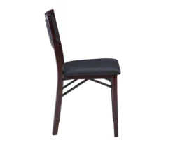 Brown Classic Open Back Folding Chairs, 2-Pack -Northlight Outlet Home Store 810389460 A1