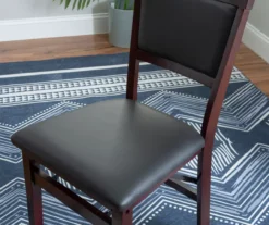 Brown Classic Open Back Folding Chairs, 2-Pack -Northlight Outlet Home Store 810389460 B8