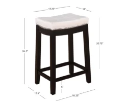 Brooke 24" Saddle Counter Stool -Northlight Outlet Home Store 810389522 D8 10