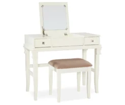 Martha Mirror Vanity Set With Stool -Northlight Outlet Home Store 810389524 2 1
