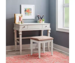 Martha Mirror Vanity Set With Stool -Northlight Outlet Home Store 810389524 B0 2