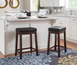 Brooke 24" Saddle Counter Stool -Northlight Outlet Home Store 810389537 A0 5