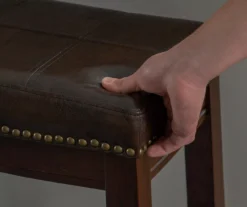 Brooke 24" Saddle Counter Stool -Northlight Outlet Home Store 810389537 A8 8