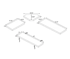 Brown PVC Cushion Set For Breakfast Nook -Northlight Outlet Home Store 810389545 A7
