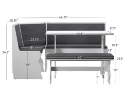 Maggie Breakfast Dining Nook -Northlight Outlet Home Store 810389663 D8 11