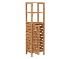 Pierce Bamboo 5-Shelf Mid Cabinet -Northlight Outlet Home Store 810389690 A0 3