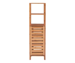Pierce Bamboo 5-Shelf Mid Cabinet -Northlight Outlet Home Store 810389690 A2 2