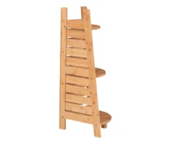 Pierce Bamboo 3-Tier Corner Shelf -Northlight Outlet Home Store 810389691 A1