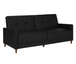 Ameriwood Avianna Faux Leather Coil Futon -Northlight Outlet Home Store 810405140 4 1