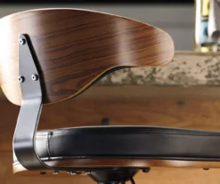 Bellatier Brown Low Back Adjustable Height Barstool -Northlight Outlet Home Store 810409020 3