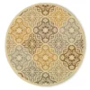 Gaines Warm White Indoor/Outdoor Area Rugs