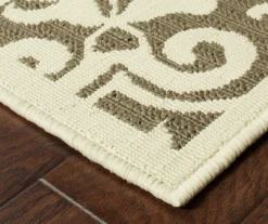 Gaines Warm White Indoor/Outdoor Area Rugs -Northlight Outlet Home Store 810413007 2