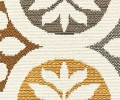 Gaines Warm White Indoor/Outdoor Area Rugs -Northlight Outlet Home Store 810413007 4