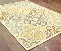 Gaines Warm White Indoor/Outdoor Area Rugs -Northlight Outlet Home Store 810413009 3