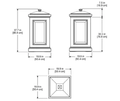 Berkshire White 45-Gallon Outdoor Storage Bin 11 Berkshire White 45-Gallon Outdoor Storage Bin -Northlight Outlet Home Store 810440534 6