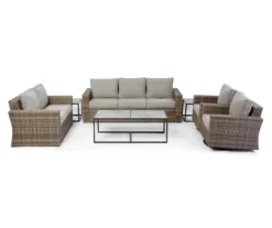 Broyhill Eagle Brooke All-Weather Wicker Cushioned Patio Sofa 27 Broyhill Eagle Brooke All-Weather Wicker Cushioned Patio Sofa -Northlight Outlet Home Store 810452033 810452032 810496528 810452031 810451920 1