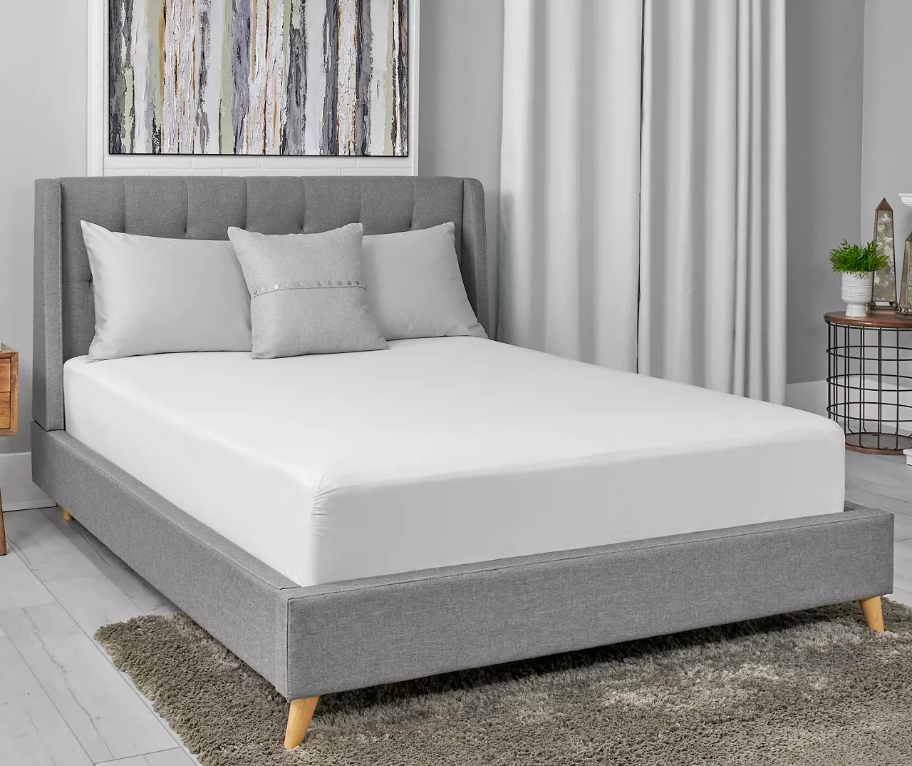 Luxury Knit King Mattress Protector 2 Luxury Knit King Mattress Protector - Image 2