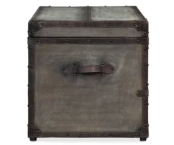 Amsel Gray Storage Trunk -Northlight Outlet Home Store 810458018 5