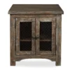Danell Ridge Brown 2-Door End Table