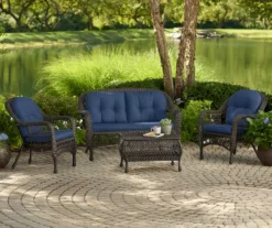 Navy Blue 7-Piece Replacement Westwood Cushion Set -Northlight Outlet Home Store 810460817 3