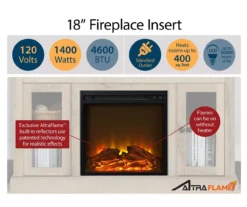 Ameriwood 47" Grandcastle Electric Fireplace Console -Northlight Outlet Home Store 810464998 4