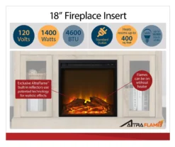 Ameriwood 47" Grandcastle Electric Fireplace Console -Northlight Outlet Home Store 810465005 4