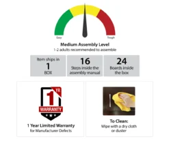 59" Century Lane Rustic Brown Electric Fireplace Console -Northlight Outlet Home Store 810465020 6