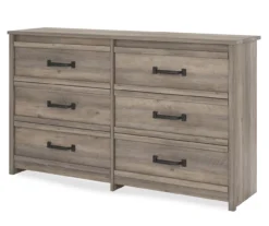 Duncan Gray Oak 6-Drawer Dresser -Northlight Outlet Home Store 810465129 4