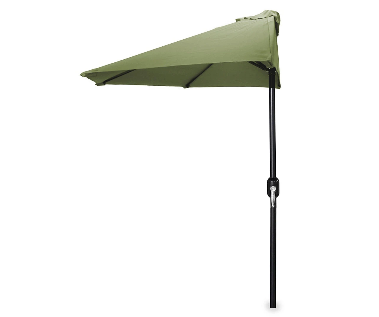 Olive Half-Round Market Patio Umbrella 1 Olive Half-Round Market Patio Umbrella