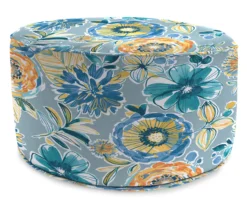 Jordan Manufacturing 18" Round Outdoor Pouf With Welt Trim -Northlight Outlet Home Store 810467574