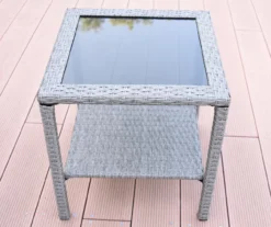 Mirabelle 3-Piece Cushioned Patio All-Weather Wicker Chat Set 38 Mirabelle 3-Piece Cushioned Patio All-Weather Wicker Chat Set -Northlight Outlet Home Store 810478137 7