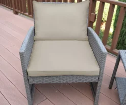 Mirabelle 3-Piece Cushioned Patio All-Weather Wicker Chat Set 25 Mirabelle 3-Piece Cushioned Patio All-Weather Wicker Chat Set -Northlight Outlet Home Store 810478140 1