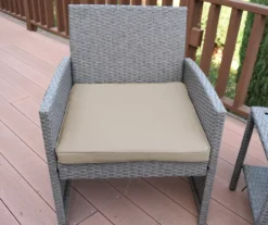 Mirabelle 3-Piece Cushioned Patio All-Weather Wicker Chat Set 28 Mirabelle 3-Piece Cushioned Patio All-Weather Wicker Chat Set -Northlight Outlet Home Store 810478140 4