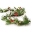 6' Snowflake, Berry & Pinecone Garland