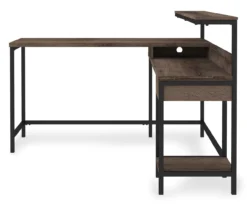 Arlenbry Gray L-Shaped Corner Desk 11 Arlenbry Gray L-Shaped Corner Desk -Northlight Outlet Home Store 810485152 5