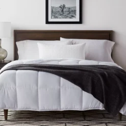 Fiber & Shredded Memory Foam Pillow With Zippered Inner Cover -Northlight Outlet Home Store 810490764 810490768 6 1