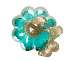 5" Turquoise Crackle Glass Pumpkin -Northlight Outlet Home Store 810491567 A0 5