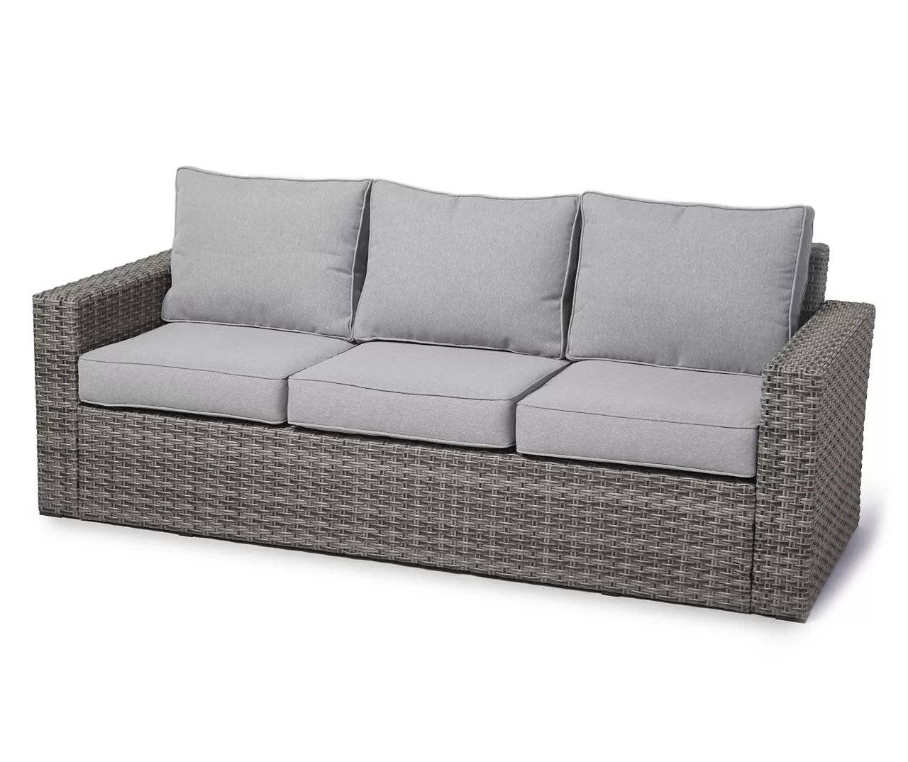 Broyhill Eagle Brooke All-Weather Wicker Cushioned Patio Sofa 2 Broyhill Eagle Brooke All-Weather Wicker Cushioned Patio Sofa - Image 2