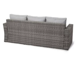 Broyhill Eagle Brooke All-Weather Wicker Cushioned Patio Sofa 29 Broyhill Eagle Brooke All-Weather Wicker Cushioned Patio Sofa -Northlight Outlet Home Store 810498108 2 1