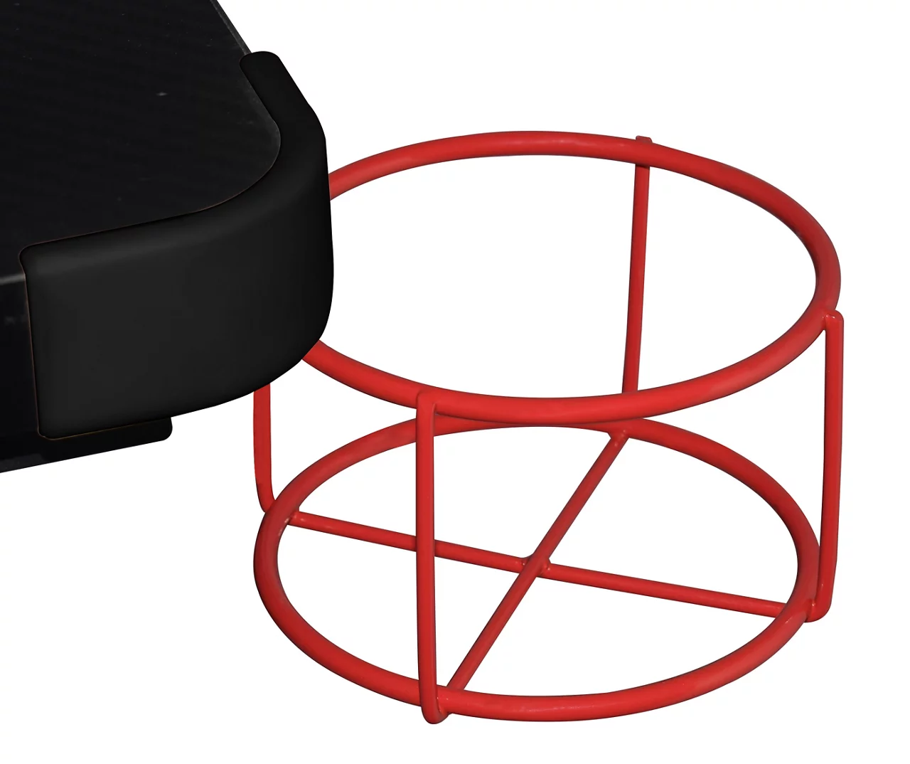 Black LED Gaming Desk With Riser 8 Black LED Gaming Desk With Riser - Image 8