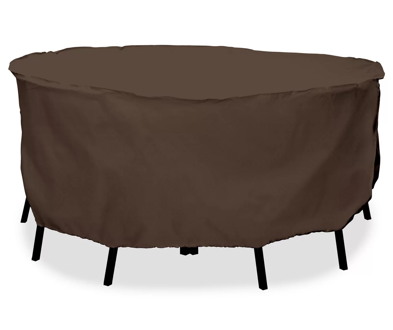 96" Mocha Heavy Duty Round Patio Set Cover 1 96" Mocha Heavy Duty Round Patio Set Cover