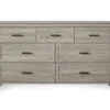 Silverton Oak 7-Drawer Dresser