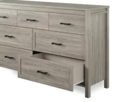 Silverton Oak 7-Drawer Dresser 7 Silverton Oak 7-Drawer Dresser -Northlight Outlet Home Store 810504711 3