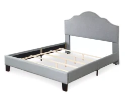 Lombard Light Gray Queen Upholstered Bed -Northlight Outlet Home Store 810507931 4